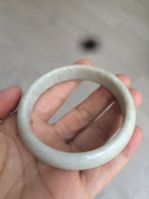 Load image into Gallery viewer, 55.4mm Type A 100% Natural beige Jadeite Jade bangle GC17 (add on item)
