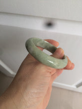 Load image into Gallery viewer, 51mm certified Type A 100% Natural green Jadeite Jade bangle X118-7752
