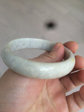 Load image into Gallery viewer, 55.4mm Type A 100% Natural beige Jadeite Jade bangle GC17 (add on item)
