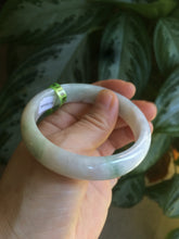 Load image into Gallery viewer, 54mm certificated Type A 100% Natural green/yellow/purple Jadeite Jade bangle AD22-8066
