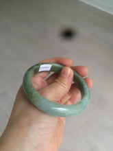 Load image into Gallery viewer, 56.7mm certified 100% natural type A green/yellow jadeite jade bangle AC67-2737
