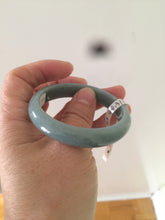 Load image into Gallery viewer, Certified 48.3mm type A 100% Natural green/blue Jadeite Jade bangle group K50
