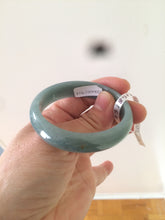 Load image into Gallery viewer, Certified 48.3mm type A 100% Natural green/blue Jadeite Jade bangle group K50
