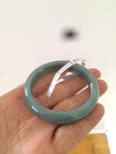 Load image into Gallery viewer, Certified 48.3mm type A 100% Natural green/blue Jadeite Jade bangle group K50
