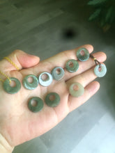 Load image into Gallery viewer, 100% Natural type A icy green Jadeite Jade  pendant S24 add on item. Not sell individually
