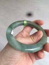 Load image into Gallery viewer, Sold! please don&#39;t order. Thanks 56mm  certified 100% natural Type A dark green/gray/brown  jadeite jade bangle Y84-7333
