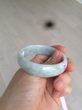 Load image into Gallery viewer, 51.8mm certified Type A 100% Natural light green Jadeite Jade bangle AQ37-0006
