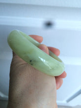 Load image into Gallery viewer, 58.6mm certified yellow/green/black super oily nephrite Hetian Jade bangle AD25-4948 卖了
