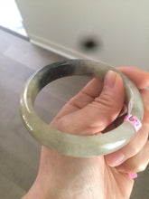 Load image into Gallery viewer, 58mm 100% natural certified green/brown/black jadeite jade bangle F68-1627 add on item 卖了
