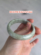 Load image into Gallery viewer, 54-55 certified 100% Natural jadeite jade bangle group S23 (Clearance)
