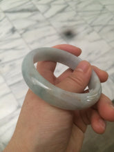 Load image into Gallery viewer, 55mm Type A 100% Natural green//red/purple(福禄寿) Jadeite Jade bangle B89
