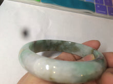 Load image into Gallery viewer, 56.6mm Type A 100% Natural green Jadeite Jade bangle GC15 (add on item)
