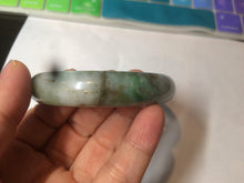 Load image into Gallery viewer, 56.6mm Type A 100% Natural green Jadeite Jade bangle GC15 (add on item)
