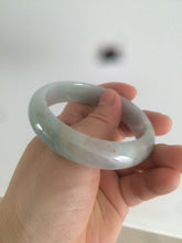 Load image into Gallery viewer, 55mm Type A 100% Natural green//red/purple(福禄寿) Jadeite Jade bangle B89
