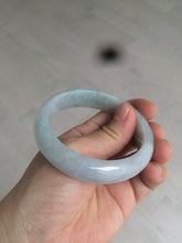 Load image into Gallery viewer, 55mm Type A 100% Natural green//red/purple(福禄寿) Jadeite Jade bangle B89
