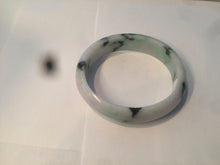 Load image into Gallery viewer, 47mm certified Type A 100% Natural green purple Jadeite Jade bangle AR59-4233
