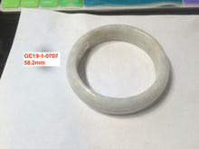 Load image into Gallery viewer, Sale! Type A 100% Natural dark green/white/black Jadeite Jade bangle with defects group 3
