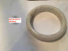 Load image into Gallery viewer, Sale! Type A 100% Natural dark green/white/black Jadeite Jade bangle with defects group 3
