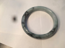 Load image into Gallery viewer, 61.8 mm certified type A 100% Natural dark green Jadeite Jade bangle AR62-2255
