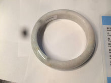 Load image into Gallery viewer, 56.3mm certified 100% natural Type A light green/white jadeite jade bangle AR65-7520
