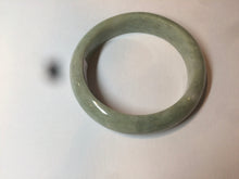 Load image into Gallery viewer, 51mm certified Type A 100% Natural green Jadeite Jade bangle X118-7752
