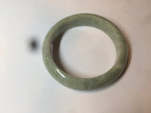 Load image into Gallery viewer, 51mm certified Type A 100% Natural green Jadeite Jade bangle X118-7752
