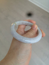 Load image into Gallery viewer, 55.6mm Certified type A 100% Natural light green/purple/white Jadeite bangle AT24-1368
