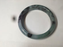 Load image into Gallery viewer, 59mm Certified Type A 100% Natural green black blue Jadeite Jade bangle AQ42-2259
