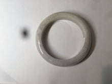 Load image into Gallery viewer, 55.5 mm Certified type A 100% Natural light purple/white/beige Jadeite bangle U117-6543
