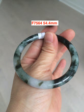 Load image into Gallery viewer, Sale! Certified type A 100% Natural green/white Jadeite bangle(different size with defects) group 2
