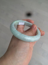 Load image into Gallery viewer, 56.7mm certified 100% natural type A light green/orange jadeite jade bangle C48-9781
