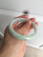 Load image into Gallery viewer, 56.7mm certified 100% natural type A light green/orange jadeite jade bangle C48-9781
