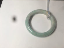 Load image into Gallery viewer, 56.7mm certified 100% natural type A sunny green yellow jadeite jade bangle AM10-0162
