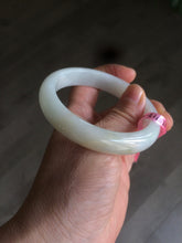 Load image into Gallery viewer, 55.9mm 100% natural Type A green/white/yellow jadeite jade bangle AF74-6211
