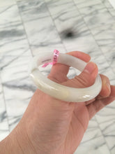 Load image into Gallery viewer, 55.9mm 100% natural Type A green/white/yellow jadeite jade bangle AF74-6211
