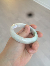 Load image into Gallery viewer, 54.4mm certified type A 100% Natural sunny green/white/brown jadeite jade bangle AT19-3318
