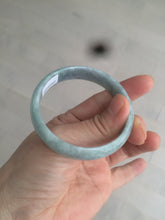 Load image into Gallery viewer, 51.5mm certified Type A 100% Natural green/purple/gray Jadeite Jade bangle C46-0457
