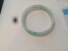 Load image into Gallery viewer, 52.6mm 100% natural Type A sunny green/red  jadeite jade bangle AQ43-4138
