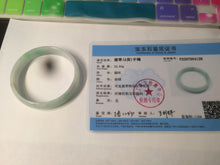 Load image into Gallery viewer, 52.6mm 100% natural Type A sunny green/red  jadeite jade bangle AQ43-4138
