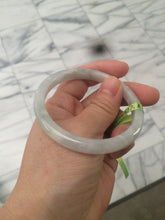 Load image into Gallery viewer, 54.5mm 100% natural Type A green/white/yellow jadeite jade bangle Q21
