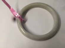 Load image into Gallery viewer, 57.5mm Certified Type A 100% Natural light green Jadeite Jade bangle AQ44
