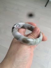 Load image into Gallery viewer, 51.5mm certified Type A 100% Natural green/purple/brown Jadeite Jade bangle N99-3774
