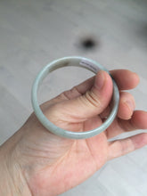 Load image into Gallery viewer, 52.9mm Certified Type A 100% Natural light green/brown Jadeite Jade bangle KS77-2354
