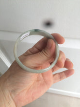 Load image into Gallery viewer, 52.9mm Certified Type A 100% Natural light green/brown Jadeite Jade bangle KS77-2354
