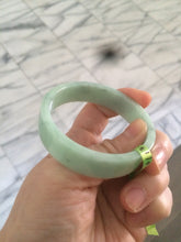 Load image into Gallery viewer, 50.6mm Certified type A 100% Natural apple green Jadeite Jade bangle X78-7271
