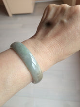 Load image into Gallery viewer, 52.9mm Certified Type A 100% Natural light green/brown Jadeite Jade bangle KS77-2354
