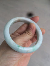 Load image into Gallery viewer, 54mm certified Type A 100% Natural sunny green/white/brown Jadeite Jade bangle R71-5675
