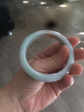 Load image into Gallery viewer, 54mm certified Type A 100% Natural sunny green/white/brown Jadeite Jade bangle R71-5675
