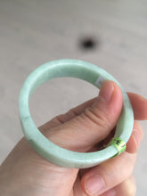 Load image into Gallery viewer, 50.6mm Certified type A 100% Natural apple green Jadeite Jade bangle X78-7271
