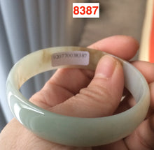 Load image into Gallery viewer, Certified 51.2mm Type A 100% Natural light green/yellow jadeite jade bangle group R5-8387 Add on item. No sale individually
